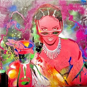 rihanna graffiti